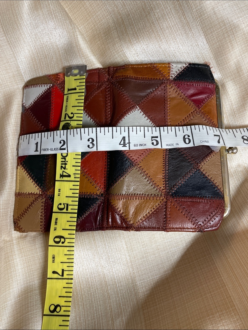 Roger Gimbel Patchwork Leather Ladies Wallet in Multicolor - Picture 7 of 7